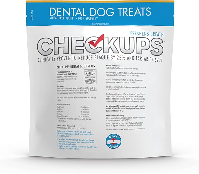 Dental Dog Treats, 24 Treats - 48 oz. in Each Pack (Pack of 2)