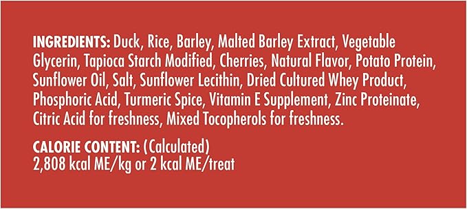 Zuke's Mini Naturals Training Dog Treats Duck Recipe, 16 OZ Bag (Pack of 2)