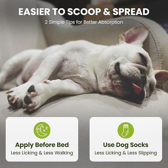 Lick-Safe Dog Paw & Nose Balm with Coconut Oil | All-Natural Paw Cream & Wax for Dry, Cracked Pads & Snouts| Paw Moisturizer & Soother, Nose Butter for Bulldogs| Horse Hoof Care (2.1 oz*2)