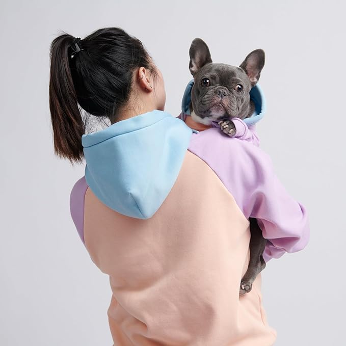 Spark Paws Dog Hoodie - Premium Quality, Buttery Soft, Superior Comfort and Fit, Calming Fleece Interior, Suitable for All Breeds - Cotton Candy - 3XL