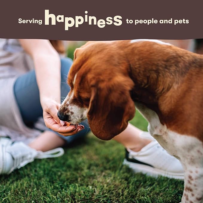Pet 'n Shape All American Beef Lung Patties Dog Treats – Made and Sourced in The USA, 1lb Bag