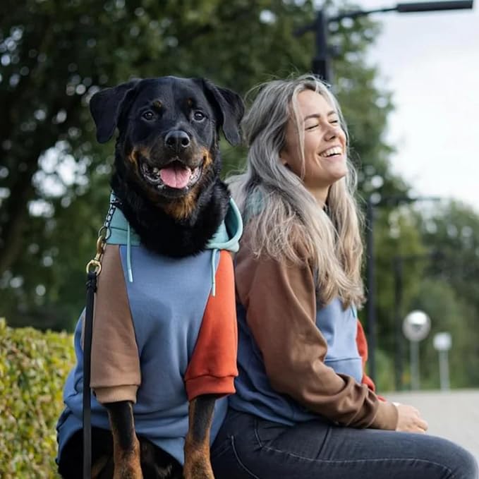 Spark Paws Dog Hoodie - Premium Quality, Buttery Soft, Superior Comfort and Fit, Calming Fleece Interior, Suitable for All Breeds - Alpine - 4XL