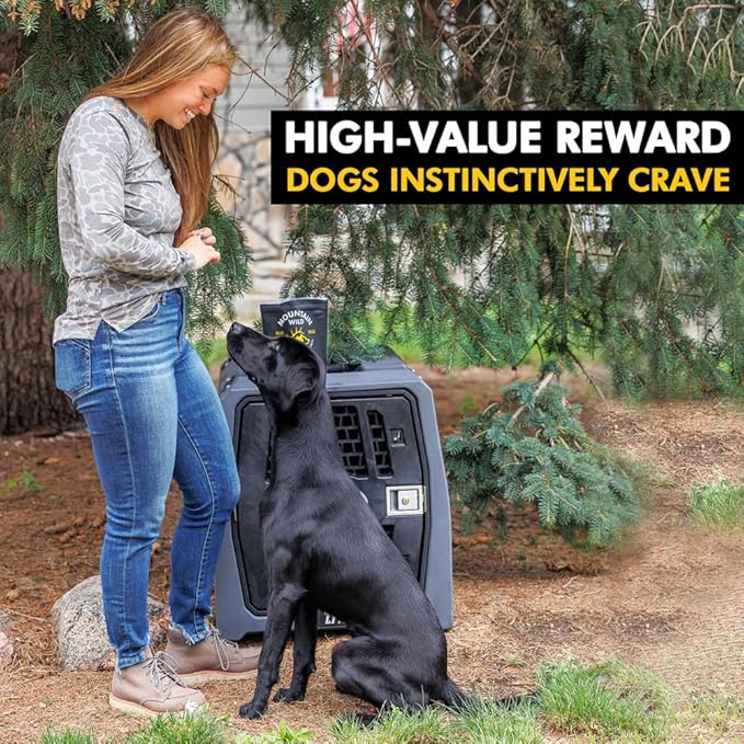 Venison Jerky Dog Training Treats, Grain Free, All Natural, No Fillers, No Artificial Preservatives - Nature's Purest Dog Treats - 8 oz Bag (2 Pack)