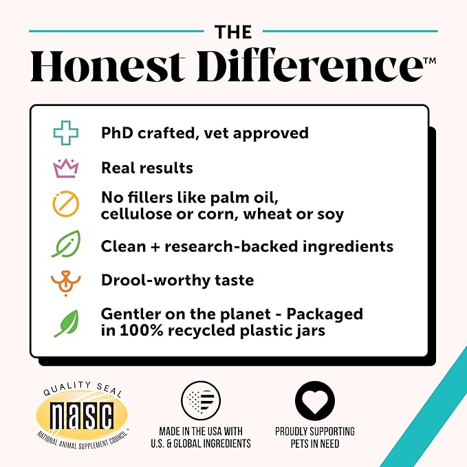 Pet Honesty Natural Hemp Calming Chews for Dogs - Dog Anxiety Relief - Calming Aid Supplement with Valerian Root, Chamomile, + Magnesium - Stress, Separation & Thunder Support - (Chicken, 90 Count)