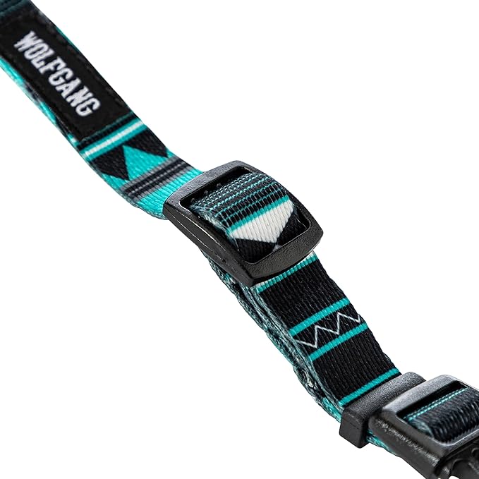 Wolfgang Heavy Duty Martingale Dog Collar with Quick Release Nylon Buckle for Walking & Training, WesternSky Print, Small