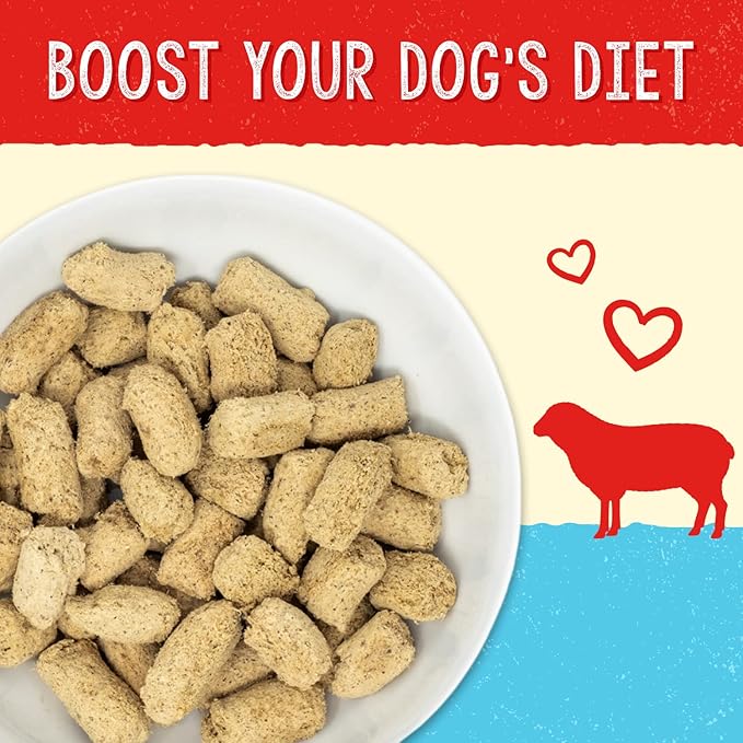 Stella & Chewy's Freeze-Dried Raw Dog Food for Immune Support - Grass-Fed Lamb - Natural Solution for Immune Defense & Overall Wellness - Premium Raw Nutrition - 13oz