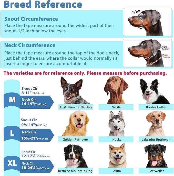 BARKLESS Soft Dog Head Collar, Patented Padded No Pull Head Halter, Training Nose Leash with Safety Link for Medium Large Dogs, Adjustable Muzzle Leash, Easy Control for Walking(Black, L)