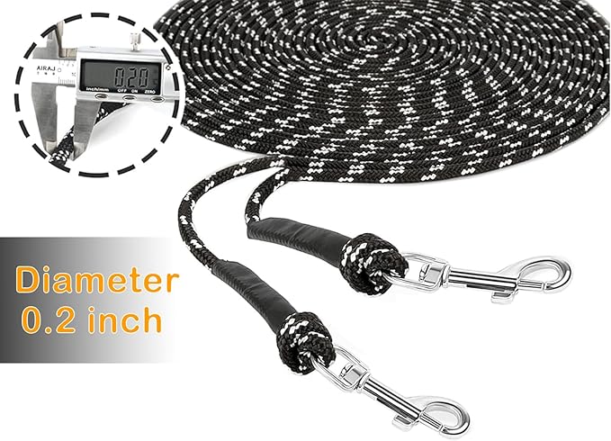 Extra Long Cat Leash for Yard, 9M/30FT Lightweight Outdoor Cat Leash Long Light Extension, Long Thin Lead for Rabbits, Kitten, Puppy and Small Animals