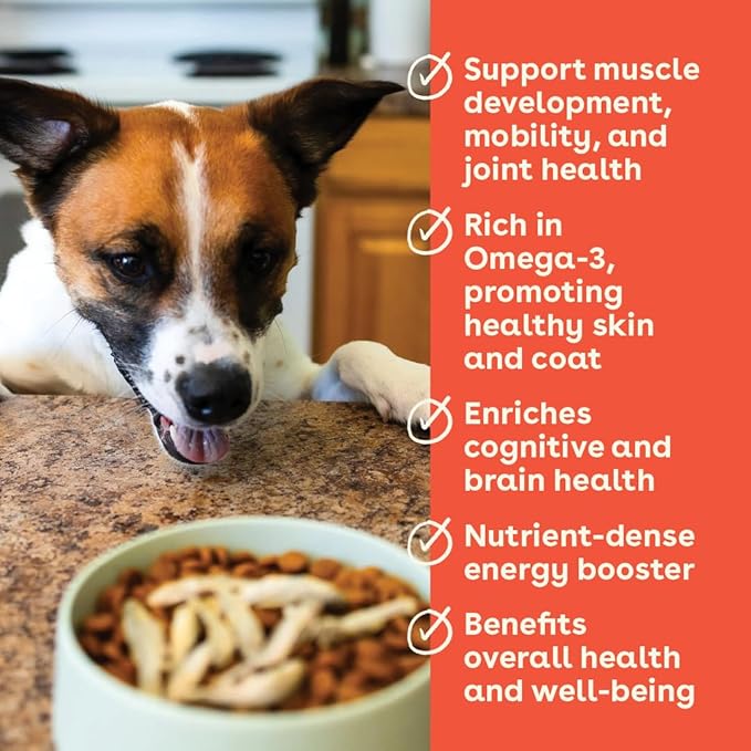 Pupford Freeze Dried Minnows for Dogs & Puppies - Healthy, Natural, Single Ingredient Dog Treats - Made in USA (2.8 oz)