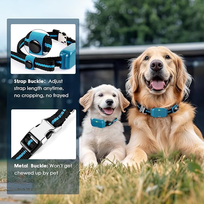 Dog Training Collar, Waterproof Remote Dog Collar with 3 Modes: Beep, Vibration, Safe Static,1600Ft Range, Rechargeable, Adjustable E-Collar for Small Medium Large Dogs