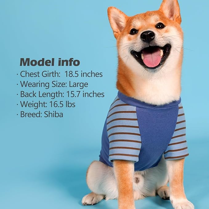 KYEESE 2Pack Dog Sweaters Pets Sweatshirt Fleece Pet Sweater Comfort Pets Sweaters for Small Dogs Male Stretchy Soft Dachshund Clothes Pullover Pet Sweaters for Medium Dogs Boy Dogs Coats Dog Clothes