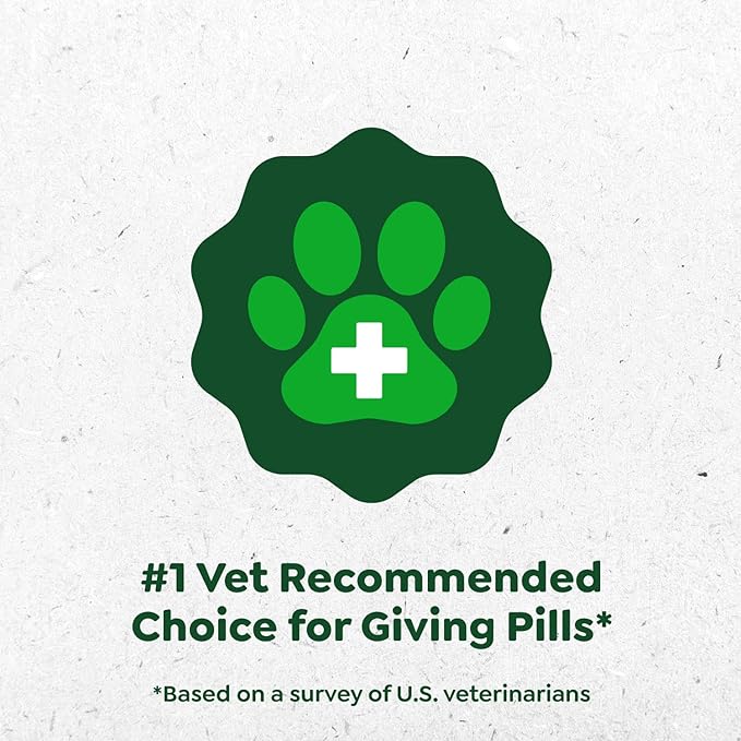 Greenies Pill Pockets for Dogs Large Size, Soft Dog Treats, Hickory Smoke Flavor, (6) 7.9 oz. Pouches (180 Treats Total)