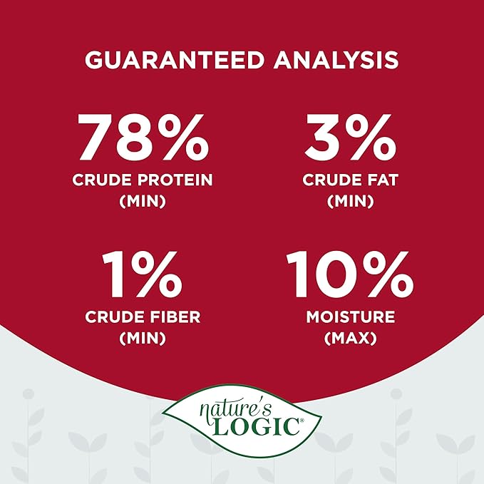 Nature's Logic Beef Lung Treat, 1lb