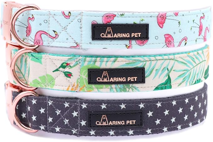 ARING PET Bowtie Dog Collar Adjustable Collars with Bow Tie for Dogs Small Medium Large