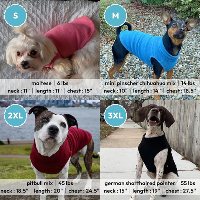 Gooby - Stretch Fleece Vest, Pullover Fleece Vest Jacket Sweater for Dogs, Sand, Large