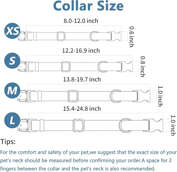 Soft Leather Dog Collar and Leash (6.6') Set - Stylish Rose Gold Heavy Duty Metal Buckle, 4 Adjustable Lengths Leash for Small Medium Large Dogs - Comfortable & Easy to Clean Beige L(15.4"-24.8")