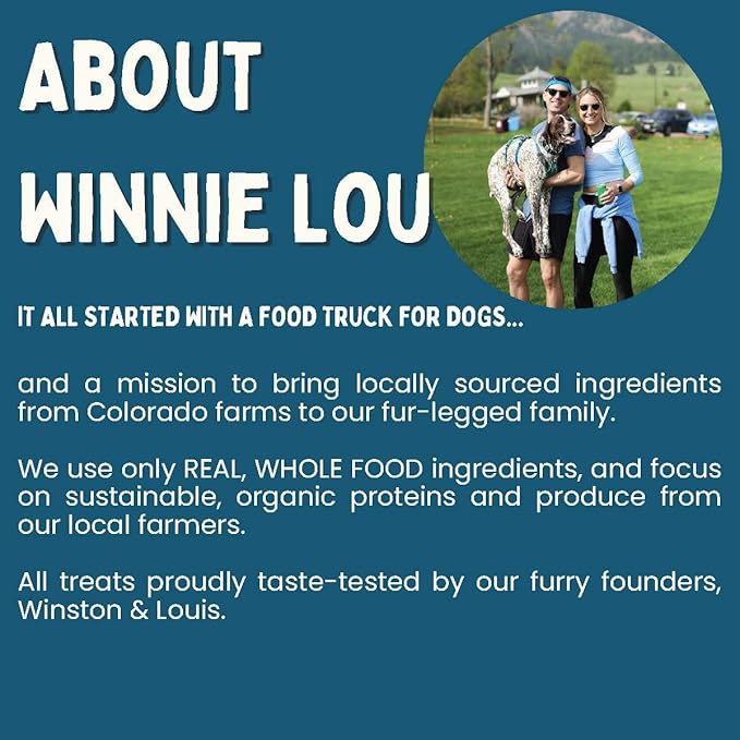 Winnie Lou Organic Made in The USA – Human Grade – – All Natural – Healthy (Elk