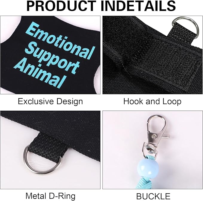 Bearded Dragon Harness and Leash Set Adjustable Reptile Lizard Leash Rope Vest Clothes Starter Kit Accessories for Small Animal Outdoor Walking Training