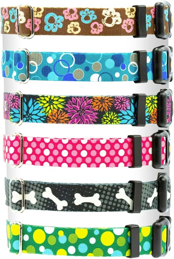 Extreme Dog Fence Replacement Containment and Training Collar Strap for Most Underground Electric Dog Fence Brands - Black Bones (Small: 10" - 12" x 3/4")