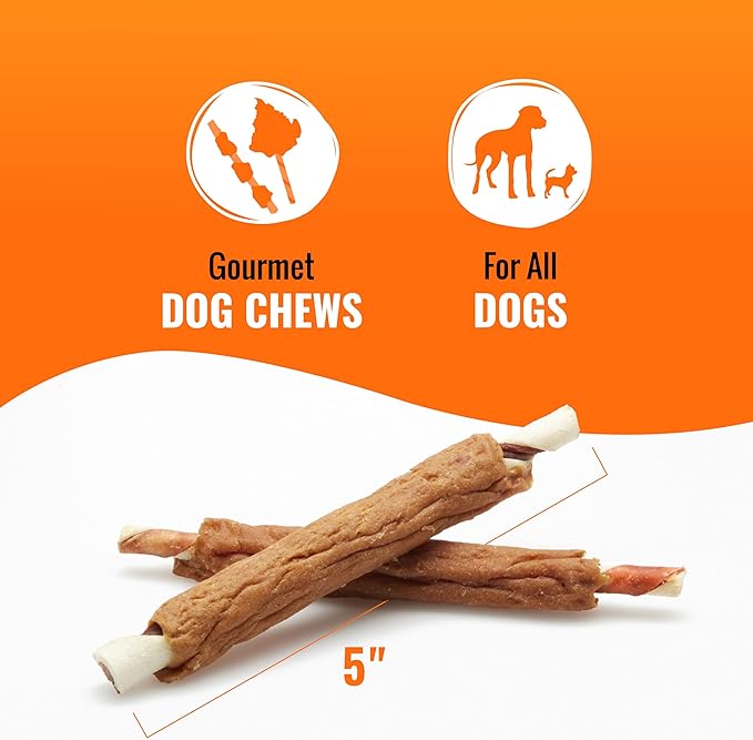 Good ‘n’ Fun Triple Flavor Ribs Chews for All Dogs, 12 Ounces, Treat Your Dog to Long-Lasting Chews Made with Beef Hide, Chicken and Pork Hide