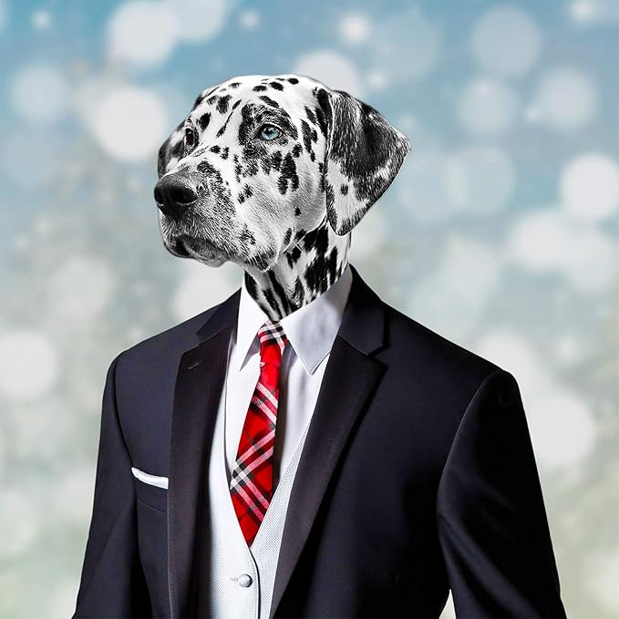 Segarty Dog Ties, 30 PCS Dog Neck Ties Assorted Adjustable Neckties for Medium Large Pets, Bulk Pet Bow Collar Grooming Accessories for Holiday Birthday Costumes