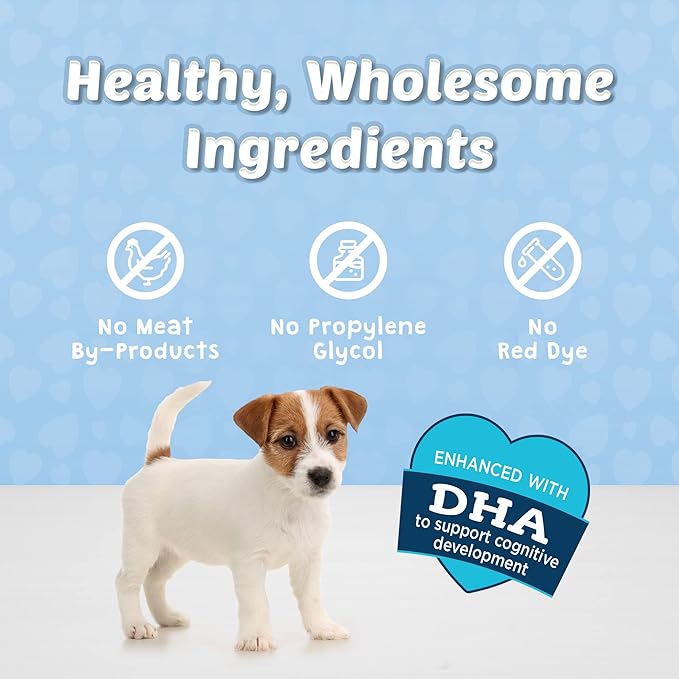 Blue Buffalo BLUE Bits Natural Soft-Moist Training Dog Treats TO-GO, Beef Recipe 1-oz Bags (Pack of 12)