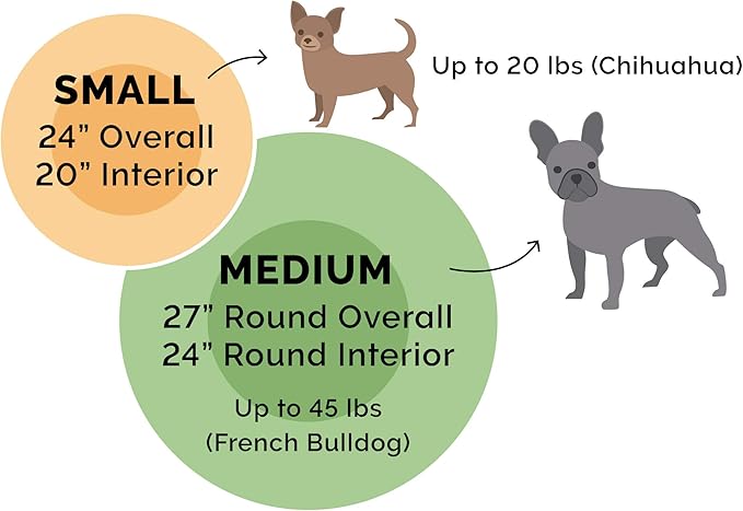 Furhaven 24" Round Calming Donut Dog Bed for Indoor Cats & Small Dogs, Washable, For Dogs Up to 20 lbs - Plush Velvet Waves Hooded Donut Bed - Dark Gray, Small