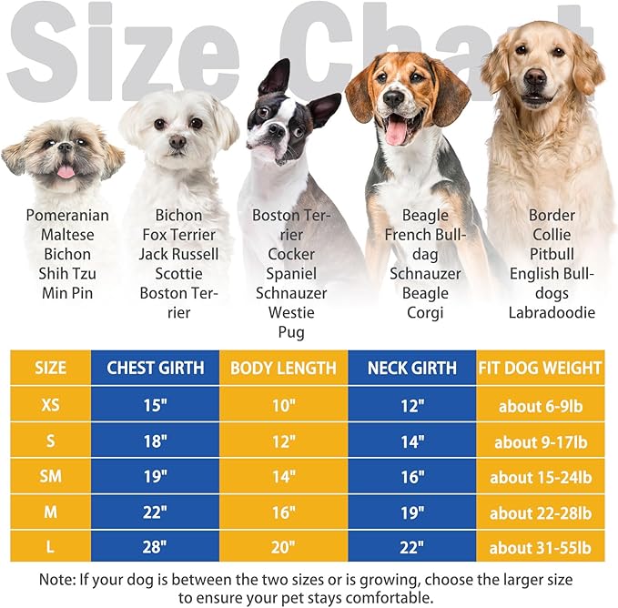 SCENEREAL Dog Hoodie Sweaters - Fleece Dog Sweatshirt with Hat and Pocket, Comfortable Cotton for Winter, Small to Extra Large, Grey (L)