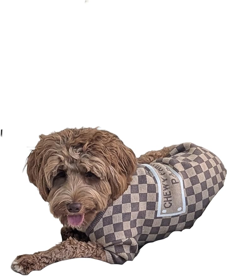 Designer Dog Clothes Sweater Shirt Outfit Small XS Teacup Cute Dogs Puppies French Bulldog Dachshund Chihuahua Cats Maltese Boy Girl (Medium, DamierParis)