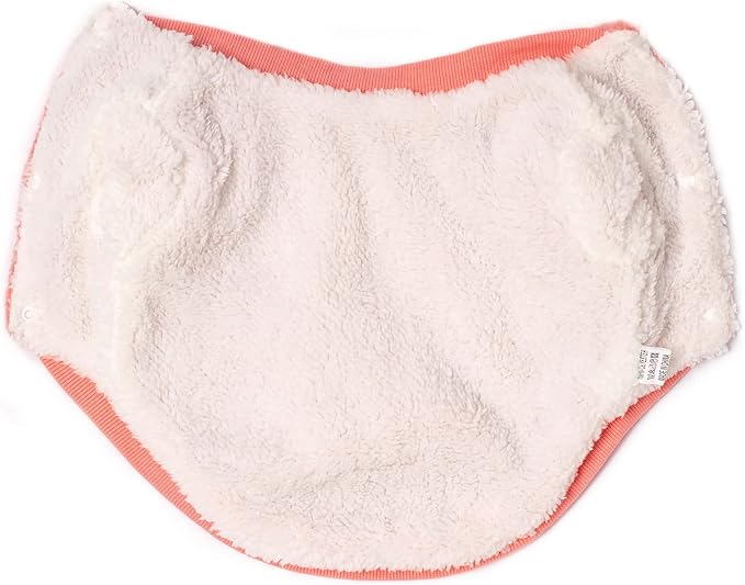 FabriCastle Dog Sweater, Dog Clothes for Small Dogs Girl & Cats, Soft and Warm Pet Coat XXS XS M, Winter Pet Jacket, Doggy Apparel Costumes, Fleece Female Puppy Outfits Snap On (Pink Rose, Medium)