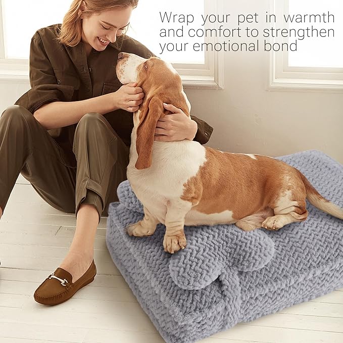 Soft Touch Orthopedic Dog Beds for Medium Dogs, Waterproof Dog Crate Bed with Removable Washable Cover, Attachable Pillow Cushion, Non-Slip Bottom (Grey, Medium)