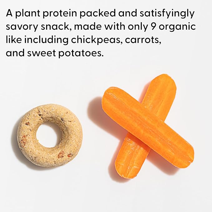 Wild One Organic Natural Crunchy Baked Dog Treats Made in The USA Treat Kit 4 Pack - 2 Fruit Salad + 2 PBJ