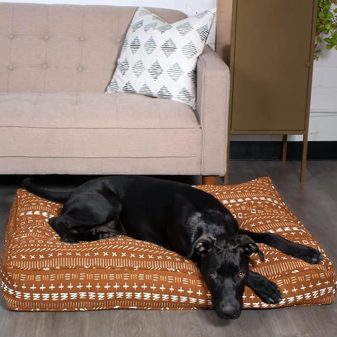 Molly Mutt Medium to Large Dog Bed Cover - Everywhere - Measures 27”x36”x5’’ - 100% Cotton - Durable - Breathable - Sustainable - Machine Washable Dog Bed Cover