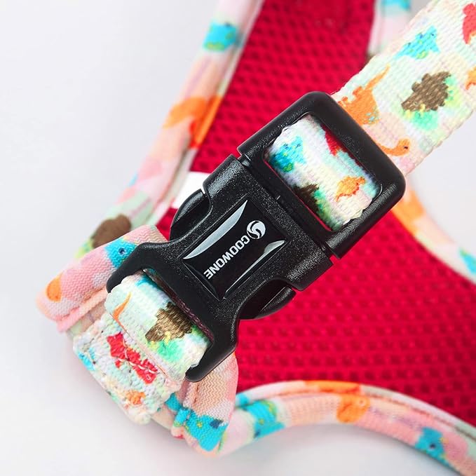 Dog Harness and Leash Set, Adjustable Dog Harness, Dog Leash, No Pull No Choke Puppy Harnesses for Walking Training for Small, Medium, Large Pet