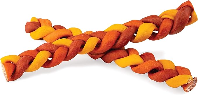 Good'n'Fun Good ‘N’ Fun Triple Flavor Braids, 9.4 Ounce (Pack of 1)