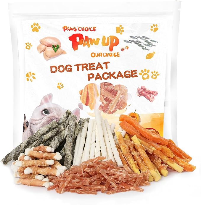 Dog Treats Variety Package, Set of 6 Kinds of Treats, Mix Package-6 Kinds Included-w/Taurine, Bulk Snack for Small Middle Large Dog, 21oz, Package B