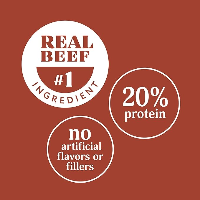 Milo's Kitchen Homestyle Dog Treats, Steak Grillers, 10 Ounce, High Protein, No Artifical Flavors
