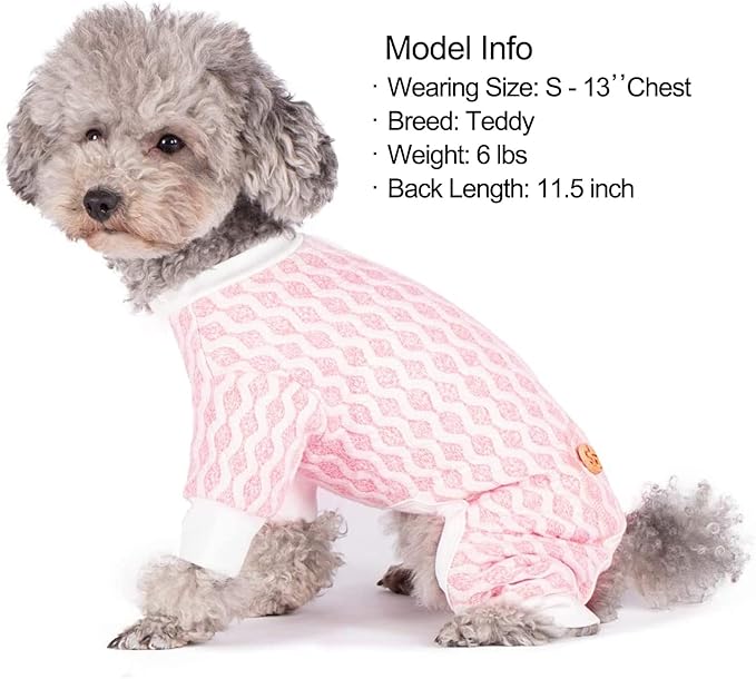 KYEESE Dogs Pjs for Large Dogs Cotton Dog Pajamas Soft Dog Apparel