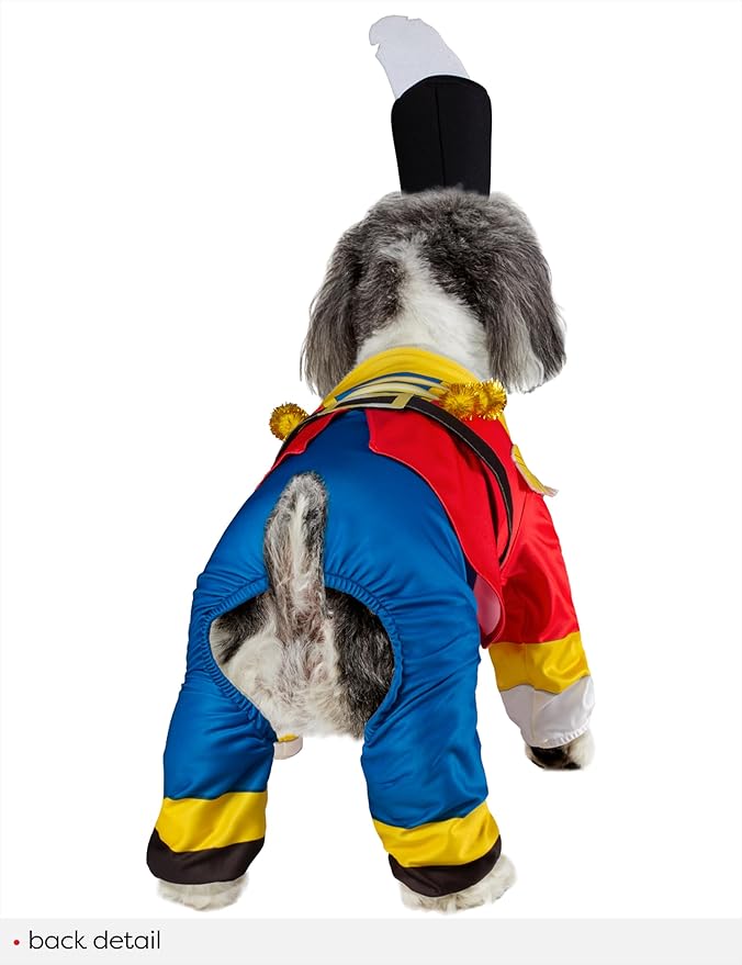 Rubies Nutcracker Fun and Cute Pet Costume Jumpsuit, Hat, and Backpack for Themed Parties and Halloween, Medium