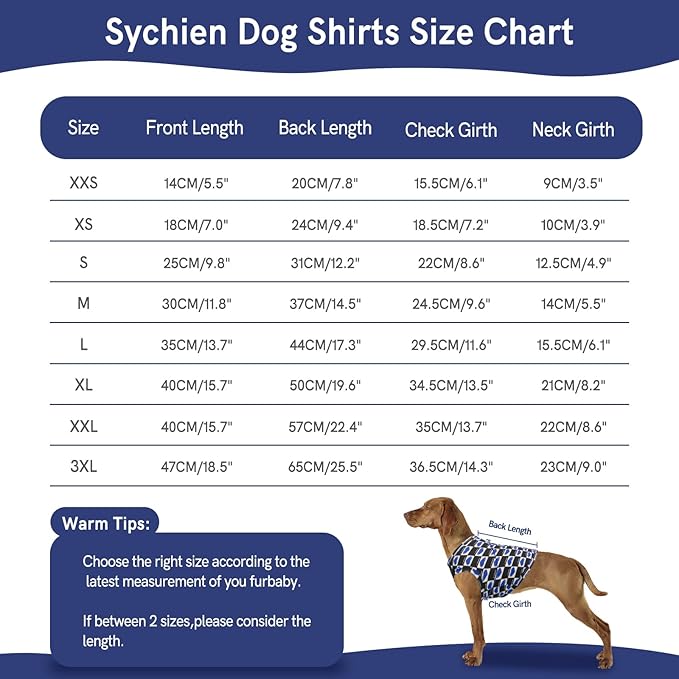 Dog Shirts Quick Dry Summer Cooling Love Heart Printing Dogs T-Shirt,Red+Blue S