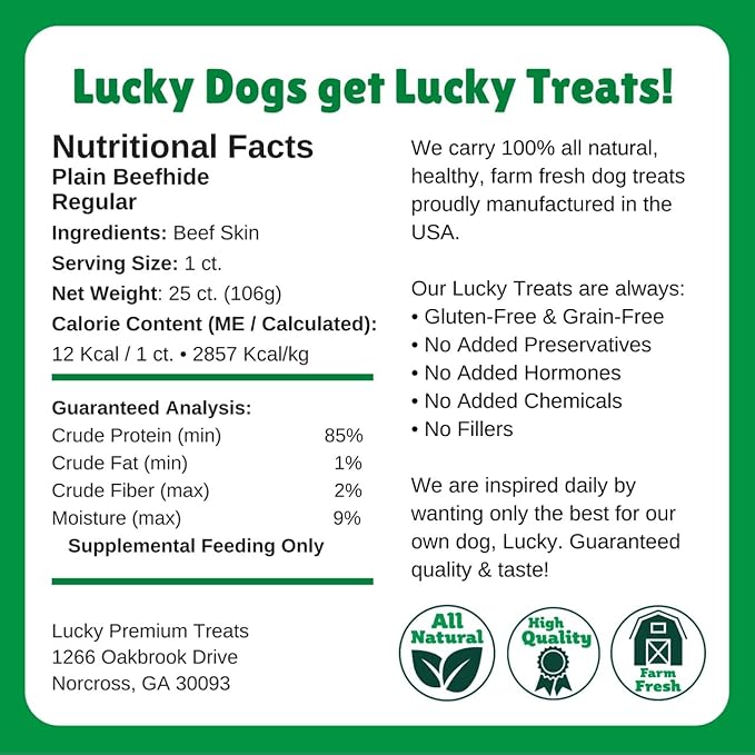 Natural Rawhide Twist Sticks Dog Treats – 25ct. Premium Rawhide Chew Sticks – Long Lasting Chews for Small Dogs and Puppy Treats Made with Natural Beef Hide