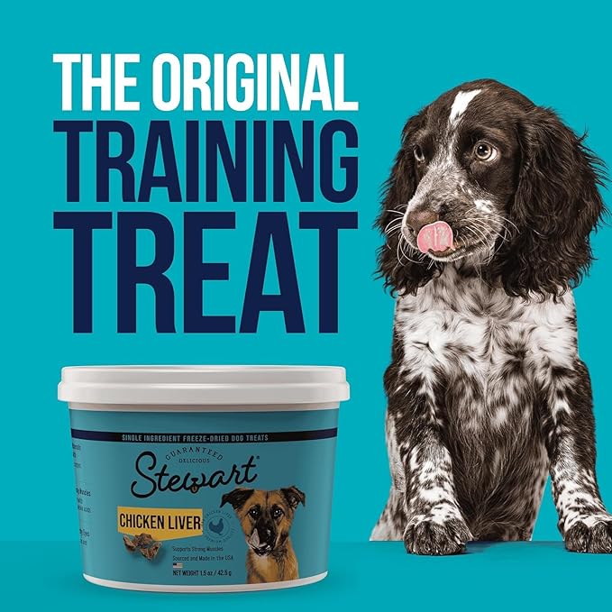 Stewart Freeze Dried Treats 3 oz Chicken Liver
