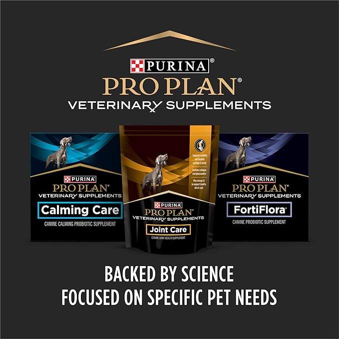 Purina Pro Plan Veterinary Supplements FortiFlora Chewable Dog Probiotic Supplement Tablets - 90 ct. Canister