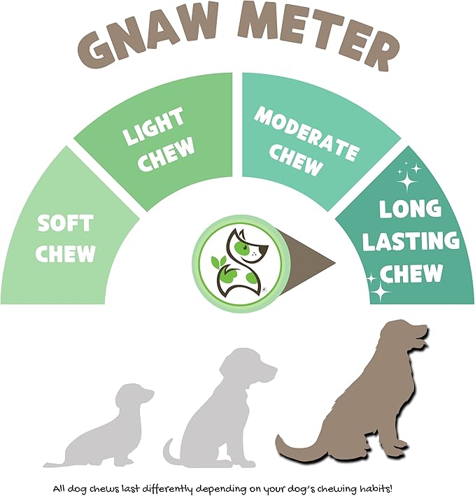 Nature Gnaws Extra Large Bully Sticks for Dogs 11-12" (6 Count) - Thick Long Lasting for Aggressive Chewers and Heavy Chewers - Natural Beef Dog Chew Bones