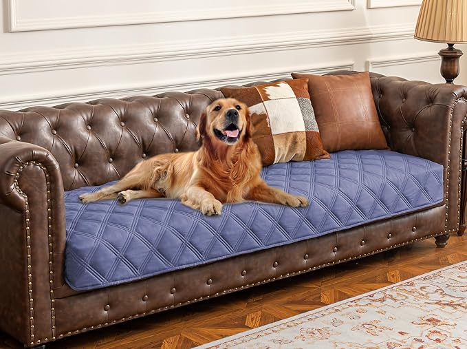 Ameritex Waterproof Dog Bed Cover Pet Blanket with Anti-Slip Back for Furniture Bed Couch Sofa