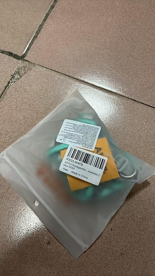 AIITLE Dog Harness, Spring No-Pull Cat Harness with a Leash, Adjustable Reflective Dog Vest, Cat Harness Escape Proof, Outdoor Walking, Camping for Extra Small Dogs and House Cats Turquoise XXXS