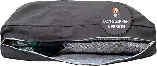 Molly Mutt Small Dog Bed Cover - I'm A Realist- Measures 22”x27”x5’’- 100% Cotton - Durable - Breathable - Sustainable - Machine Washable Dog Bed Cover