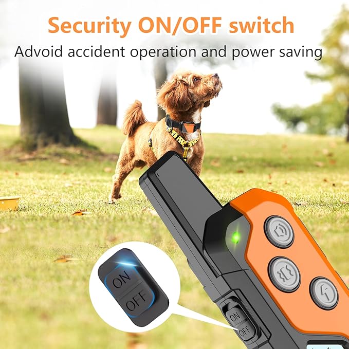 Shock Collar for Dogs, Dog Training Collar with Remote Control for 2 Dogs, 3 Training Modes with Beep, Vibration and Satic, Waterproof, Rechargeable E Collar for Large Medium Small