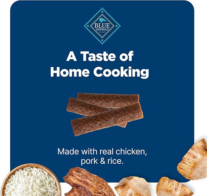 Blue Buffalo Nudges Homestyle Natural Dog Treats Chicken and Pork Bag