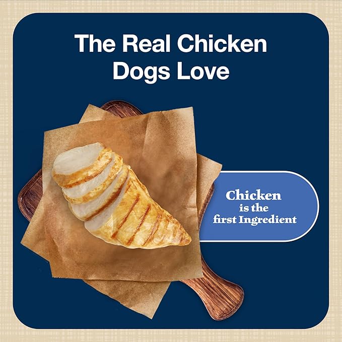 Blue Buffalo BLUE Bits Natural Soft-Moist Training Dog Treats, Chicken Recipe 11-oz Bag